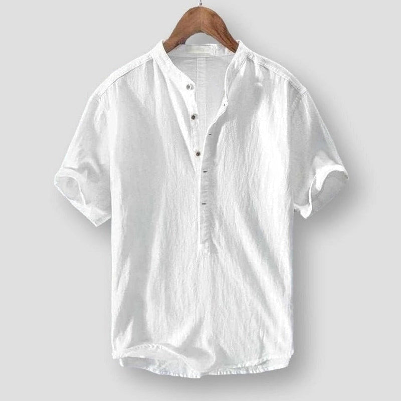 Saint Morris Provence Linen Shirt